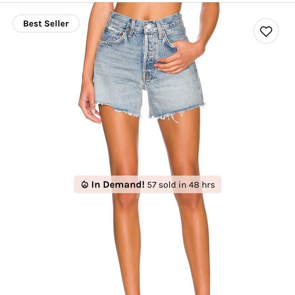 AGOLDE parker long short